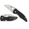Spyderco 2024 Spyderco Reveal 13 Microjimbo Black G-10, Plain Edge SPY-C264GP - alternate 1